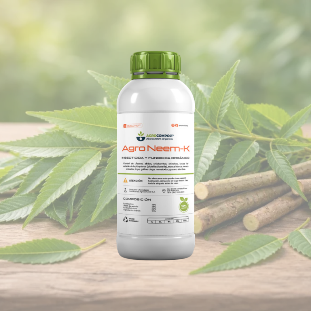 AgroNeem K | Insecticida y Fungicida Orgánico de Neem