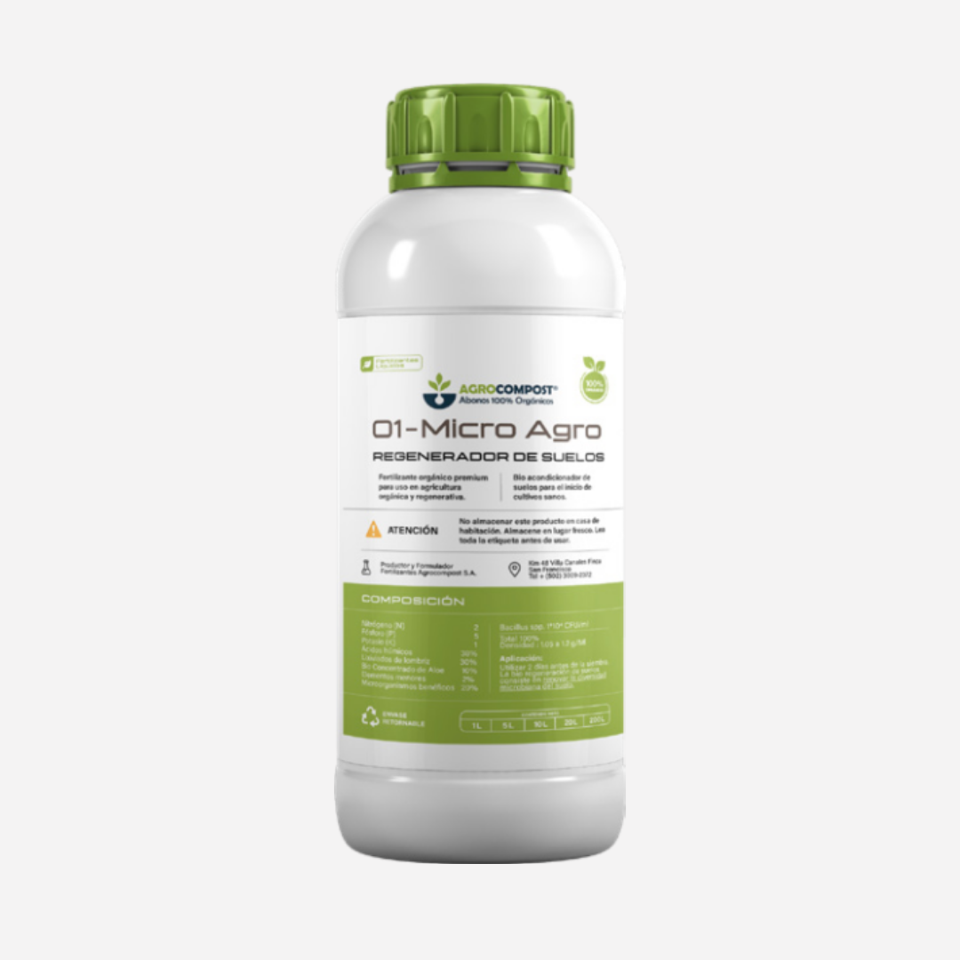 Micro Agro | Regenerador Biológico de Suelos con Microorganismos