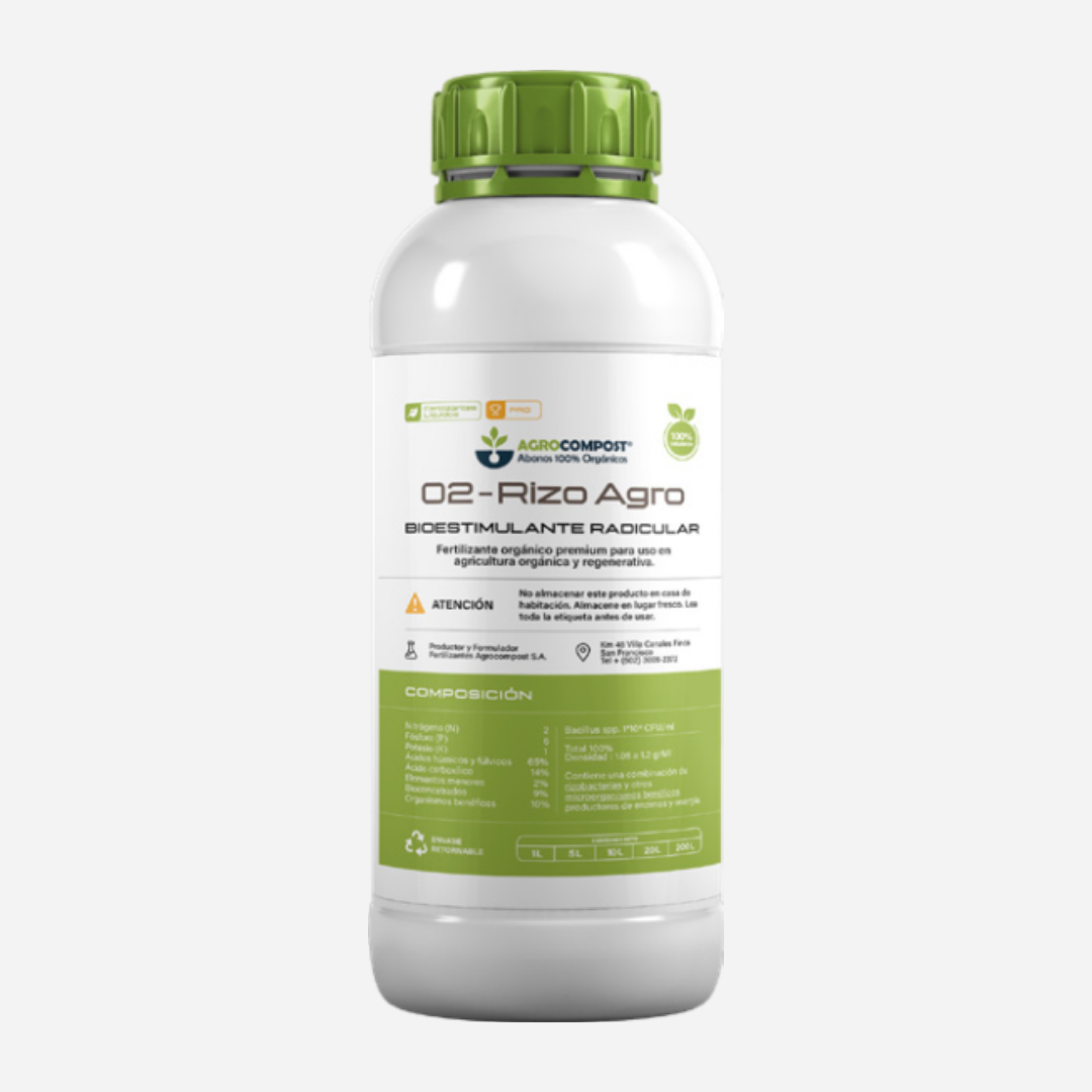 Rizo Agro | Bioestimulante radicular orgánico premium
